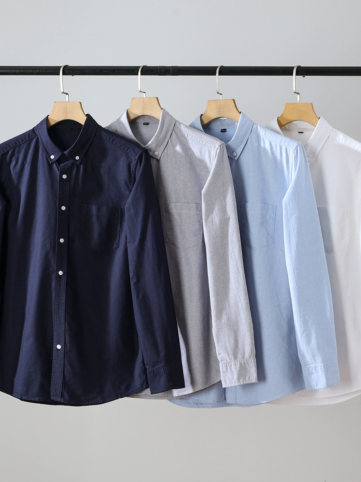 Yüksek Kaliteli, %100 Pamuklu  - Oxford Cotton Casual Shirt Business incelemesi ve fiyatı